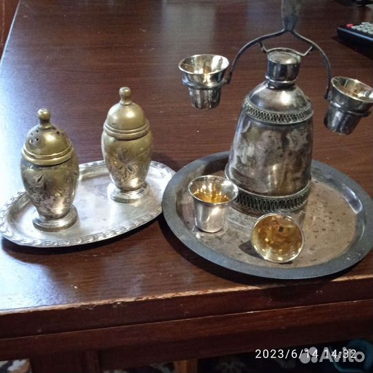 Набор для специй, штоф для коньяка