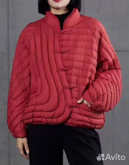 Куртка демисезонная женская оверсайз