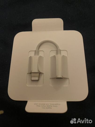 Переходник lightning 3.5 jack