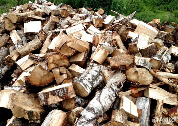 Дрова наколотые