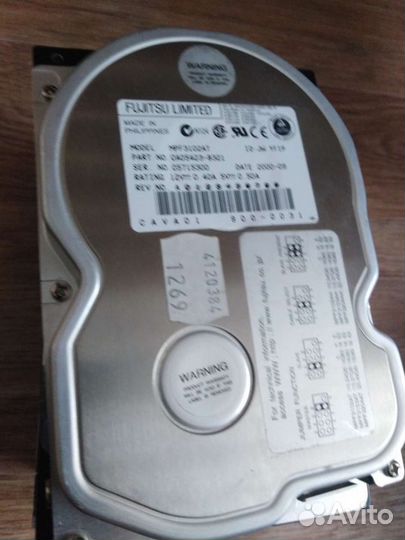 7шт HDD жестких дисков 20-40gb