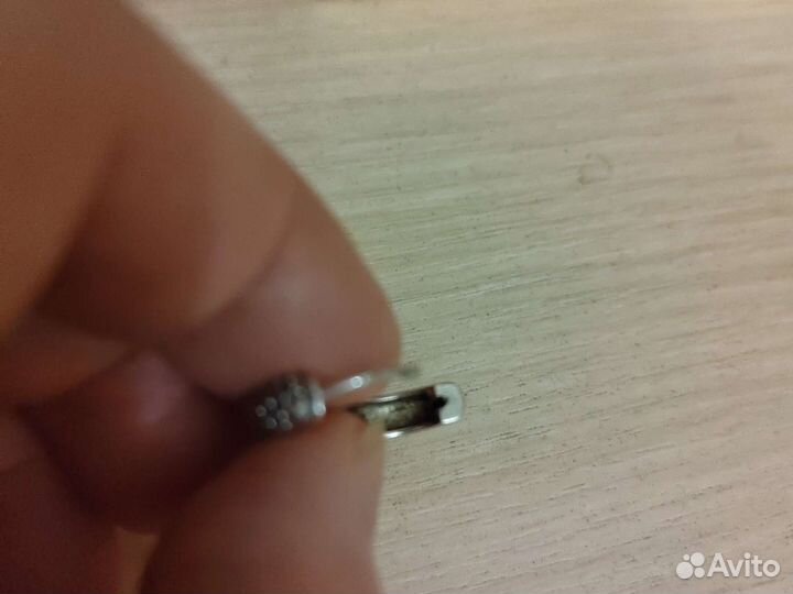 Серьги серебро 925пробы