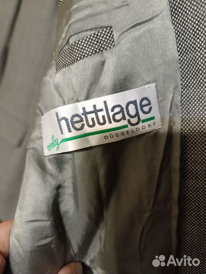 Пиджак из шерсти Hugo boss винтаж