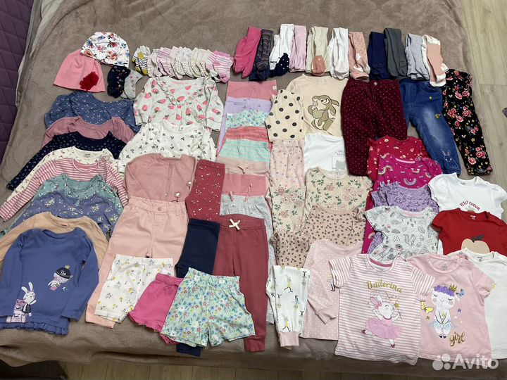 Пакет вещей на девочку 86