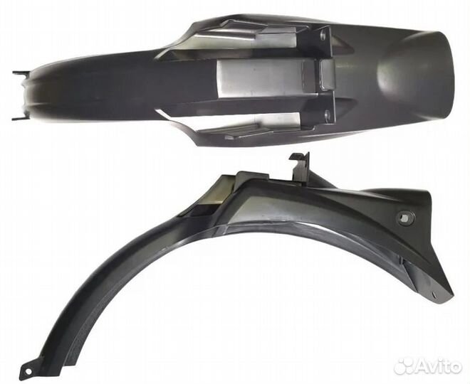 Крыло заднее пластикововое для (на) мопед Альфа рх