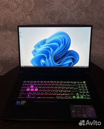 Игровой Ноутбук MSI i5 карта RTX 4060 16Gb ram