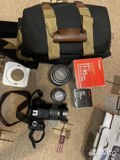 Фотоаппарат canon 2000d