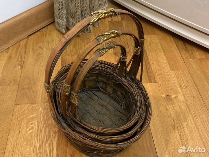 Корзина плетеная