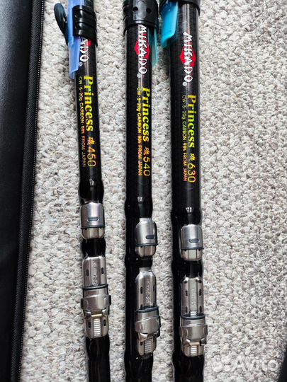 Удочка, Mikado, Shimano