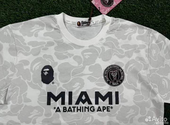 Футболка bape x inter miami