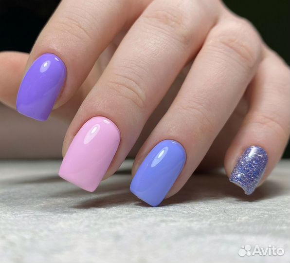 Маникюр с покрытием гель-лаком