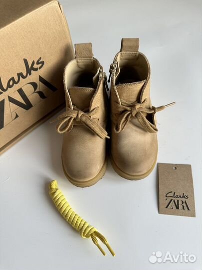 Ботинки детские Zara / Clarks 24