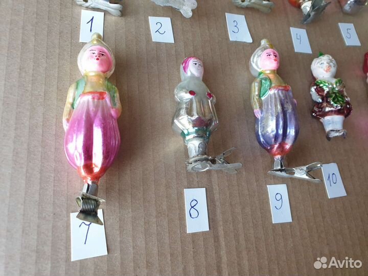 Елочные игрушки СССР