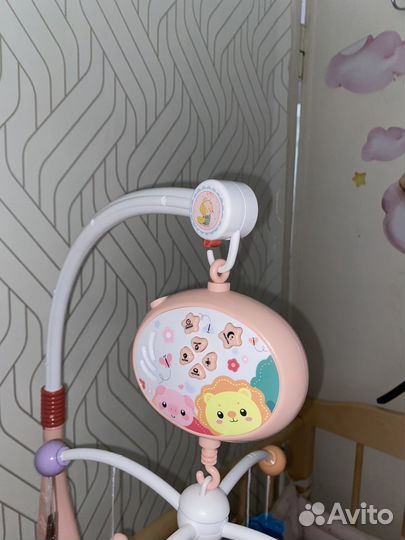 Мобиль на кроватку с проектором