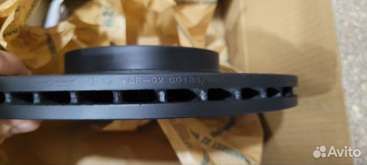 Тормозные диски передние trw vesta