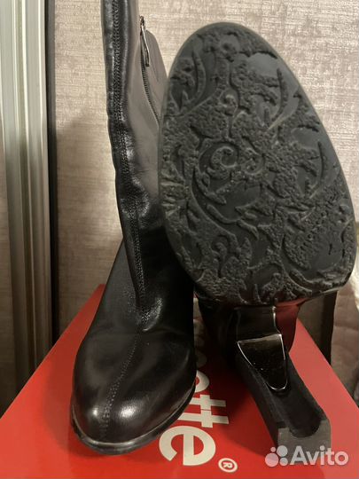 Полусапоги натуральная кожа