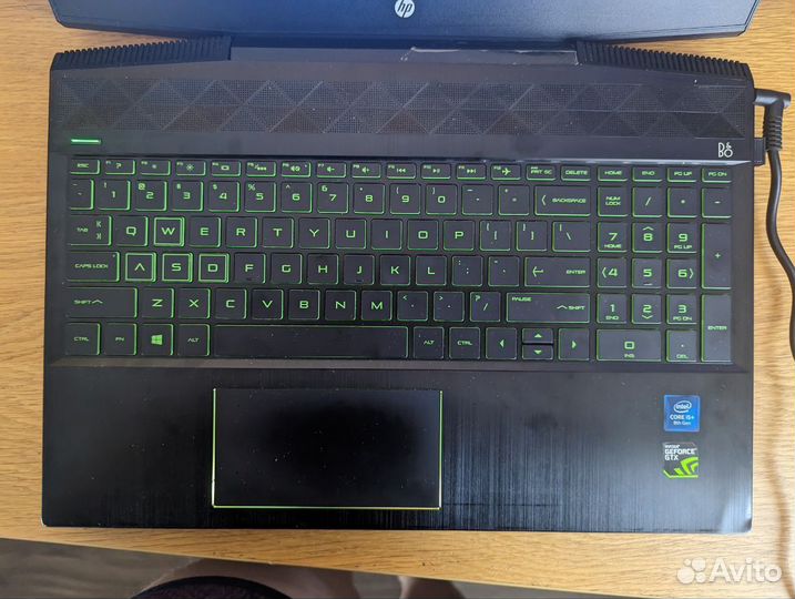 Игровой ноутбук HP Gaming Pavilion - 15-cx0113ur