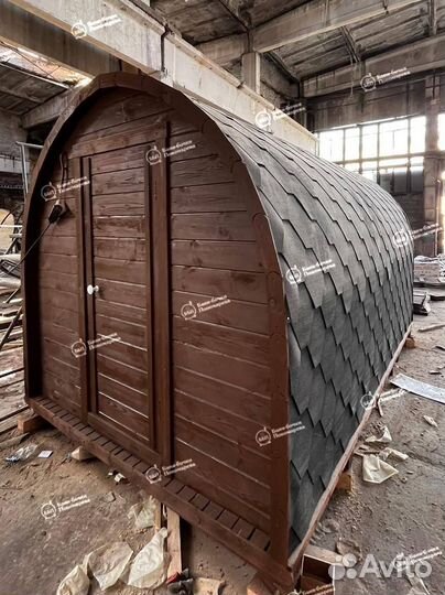 Готовая баня викинг