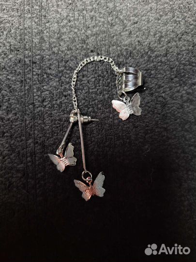 Серьги каффы