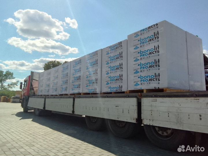 Газобетон Бонолит с Доставкой GZB-8621