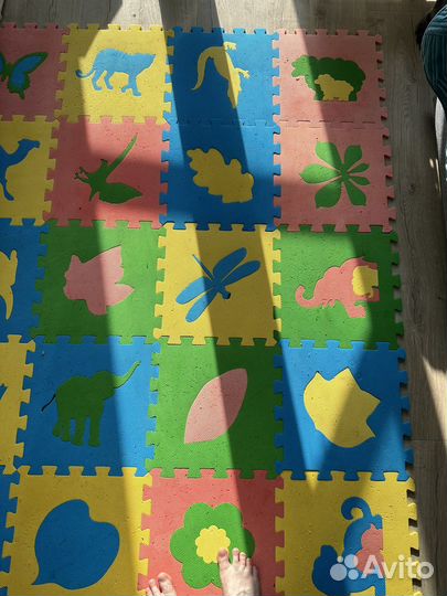Развивающий коврик пазл