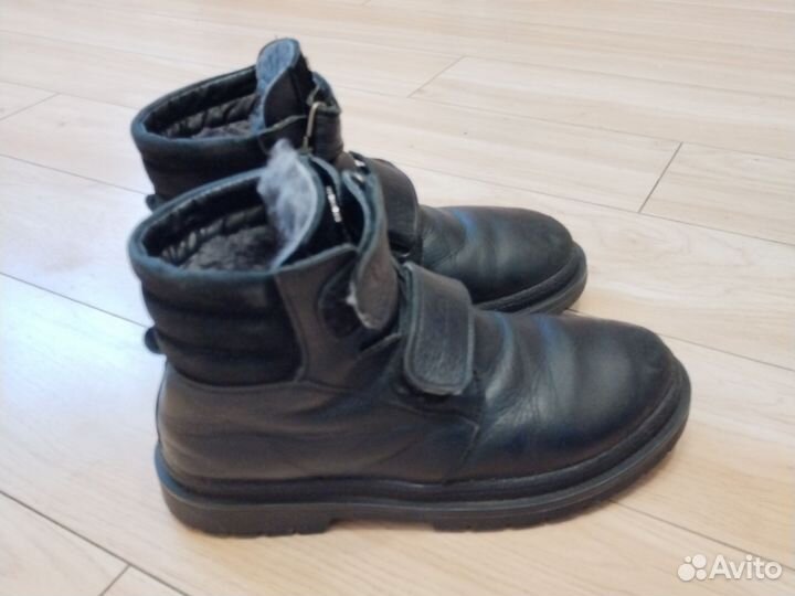 Ботинки зимние натуральная кожа