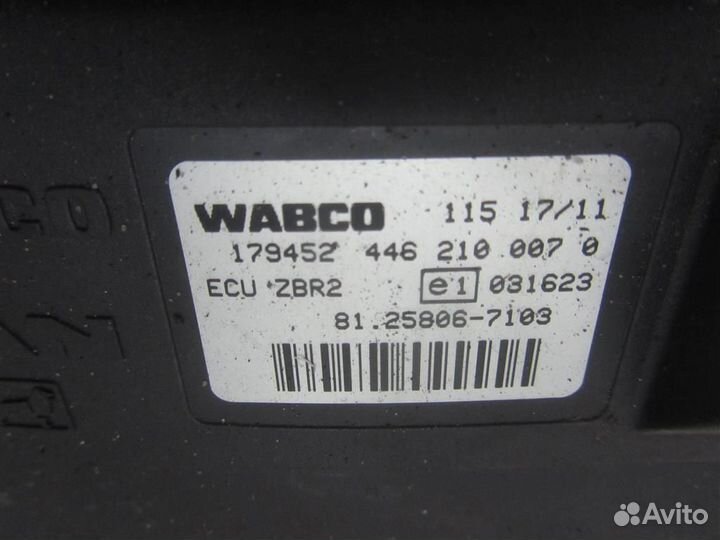 Блок ZBR MAN TGX