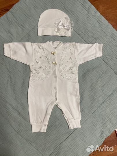 Конверт на выписку с костюмом