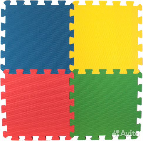 Модульный пол для детских комнат(мягкий)