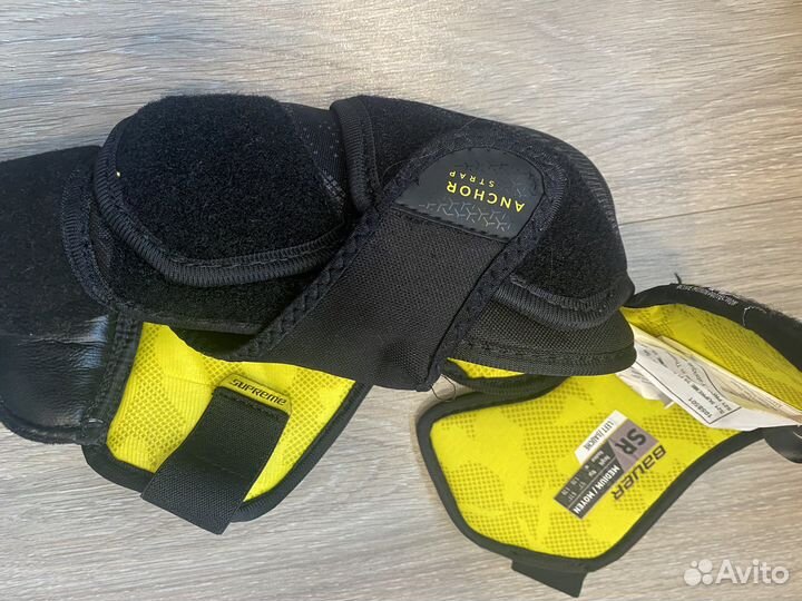 Налокотники хоккейные bauer sr 3s