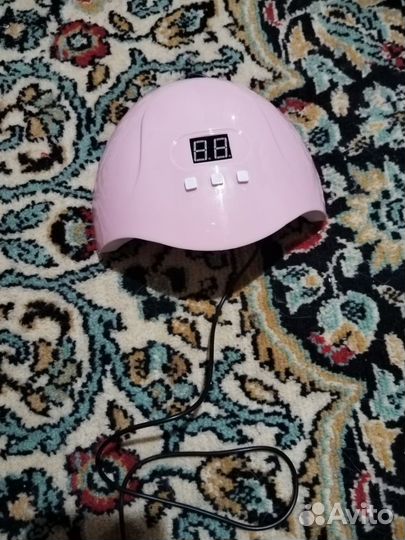 Набор для маникюра с лампой