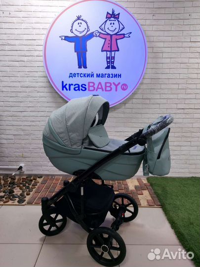 Коляска новая, эффектная Bexa Ideal 2в1