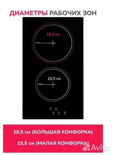 Новая электрическая варочная панель