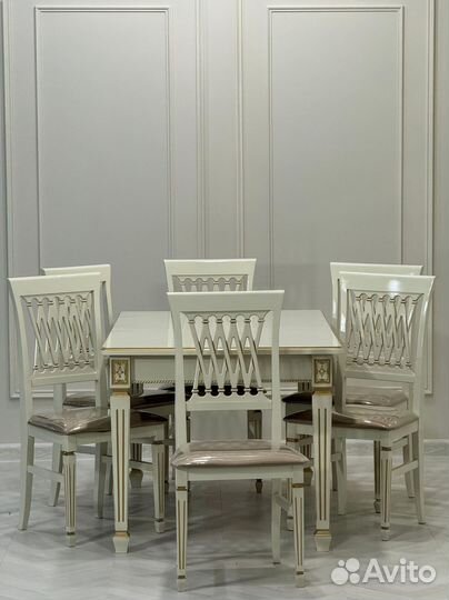 Стол со стульями в наличии\оплата при получении