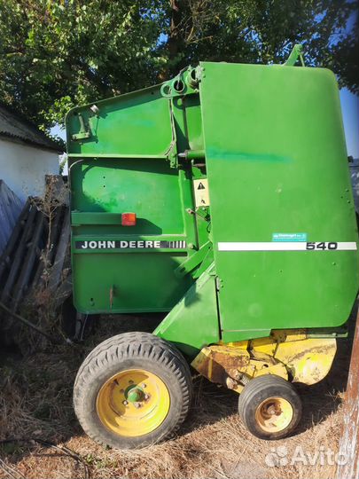 Пресс-подборщик John Deere 540, 2010