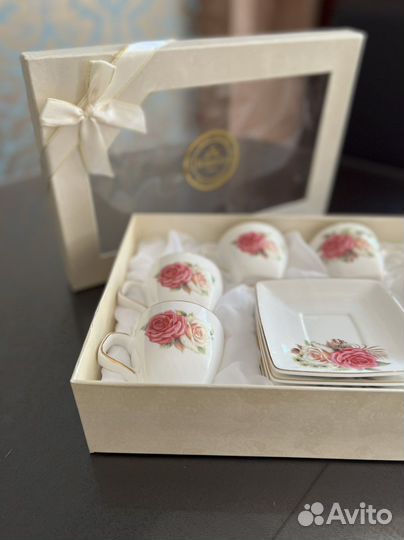 Кофейный набор Коралл (новый)