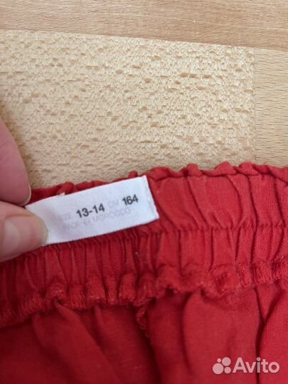 Детские брюки на девочку (лен )