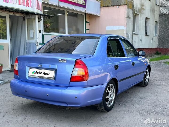 Hyundai Accent 1.5 AT, 2005, 209 314 км