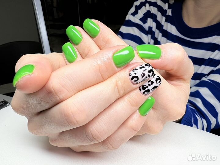 Маникюр с покрытием гель лак