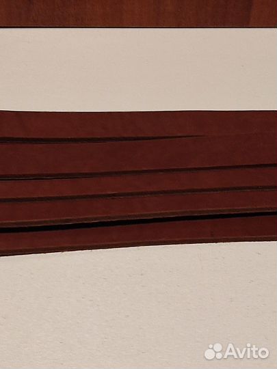 Ременная заготовка шириной 35 мм. из кожи крс