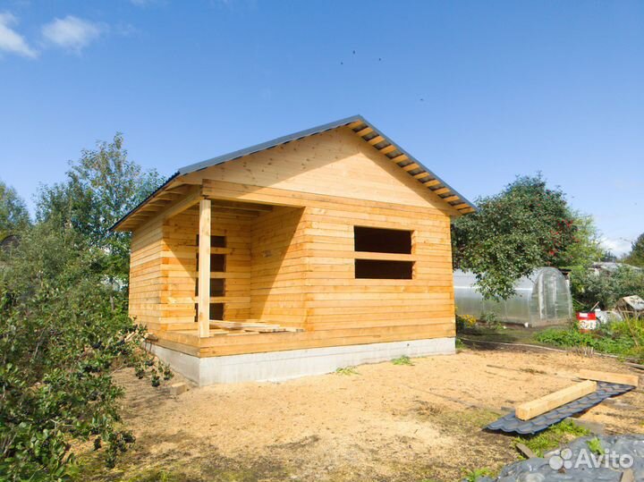 Строительство домов, бань из профилированного брус