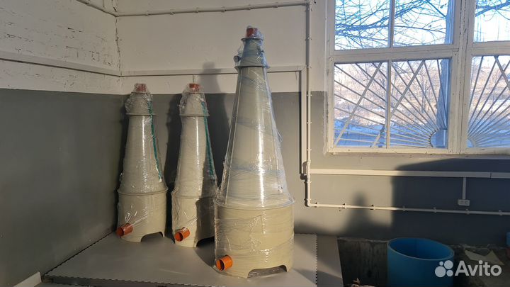 Кислородный конус на 30 кубов для узв (KKf2i3)