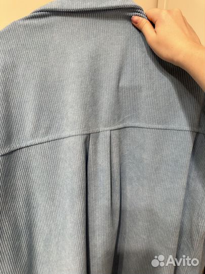 Рубашка женская голубая 44-46 (М)