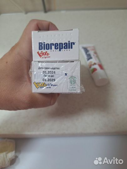 Зубная паста biorepair детская