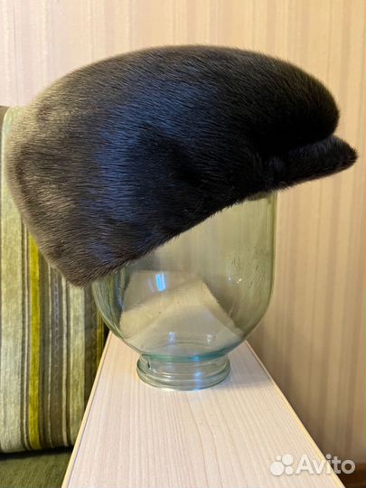 Меховая мужская кепка