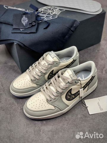 Кроссовки Nike Air Jordan 1 Low & Dior