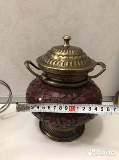 Эксклюзивный кувшинчик с крышкой из латуни