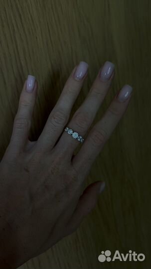 Серьги и кольцо серебро