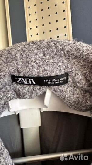 Бомбер женский zara 42 оверсайз