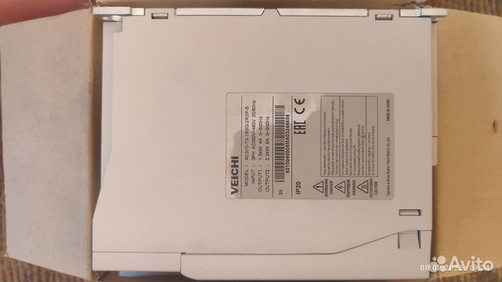 Частотный преобразователь AC310-T3-1R5G/2R2P-B